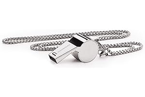 munkees Whistle Outdoor Large Volume Whistle Disaster Prevention Goods 304 Stainless Steel