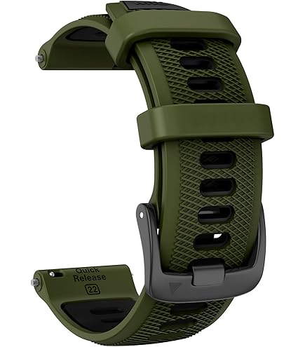 Fullmosa Bracelet de Montre Cuir 22mm Compatible avec Garmin Venu 3