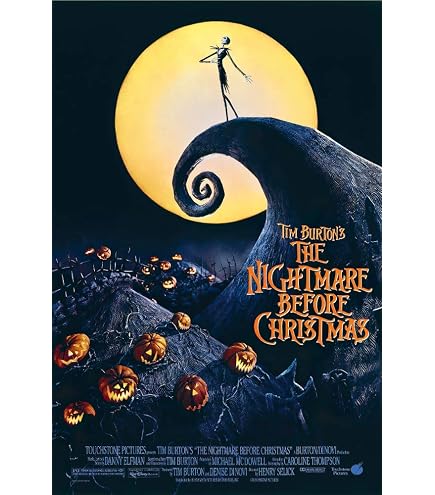 Amazon.com: The Nightmare Before Christmas (1993) Classic Poster