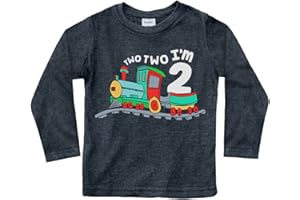 Unordinary Toddler 2nd Birthday Shirt boy Chugga Chugga Two Two Train im 2 Years Old Second Birthday Tshirt