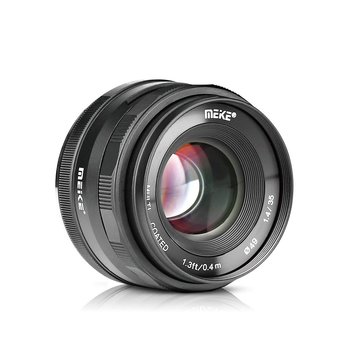 Meike MK-35mm F1.4 Large Aperture Wide Angle Lens Manual Focus Lens Works with Fuji X Mount Mirrorless Cameras X-T3 X-Pro2 X-E3 X-T1 X-T2 X-T10 X-T20 X-A2 X-E2 X-T100 X-E1 X30 X70 X-M1 X-A1,etc