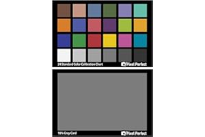 Color Correction Calibration Card - 18% Gray Balance for Photography & Video – Perfect for DSLR, Mirrorless & Cinematic Camer