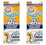 Arm and Hammer Pet Fresh Carpet Odor Eliminator Plus Oxi Clean Dirt Fighters, 30 ounce (Pack of 2, 60 ounce Total)