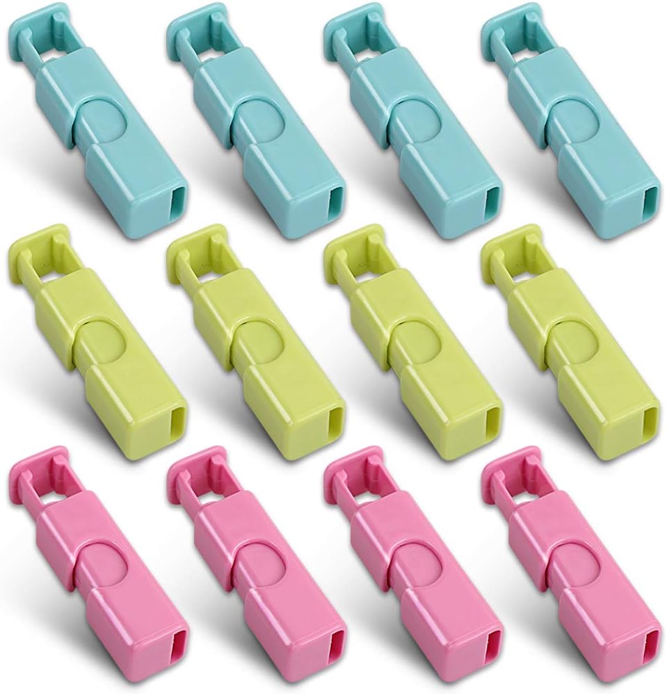 Cozihom Squeeze Bread Bag Clips, Bag Cinches, Bagel Bag