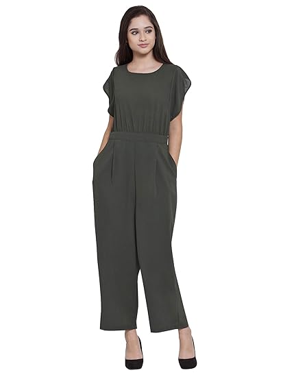 tulip sleeve jumpsuit