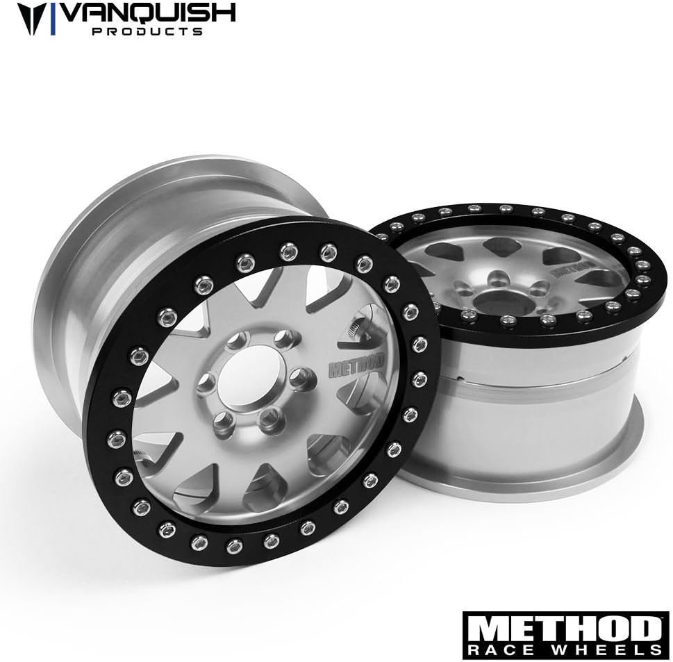Vanquish Products Method 2.2 Race Wheel (1.2" Wide) 101 Clear/Black Anodized