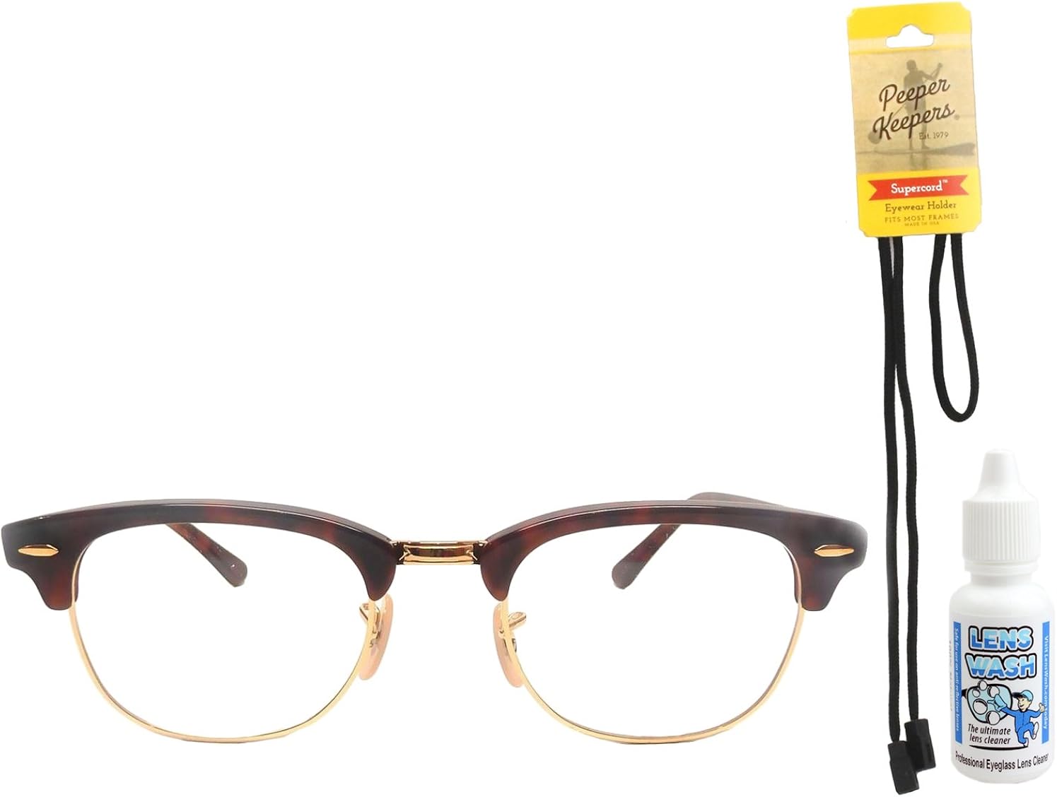 Ray Ban Reading Glasses, Clubmaster RX5154, 2372 Tortoise