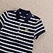 Teeuiear Women Embroidery Polo Striped Print Summer T Shirt Dress Slim Casual Mini Sport Dresses (M, Q896 Navy)