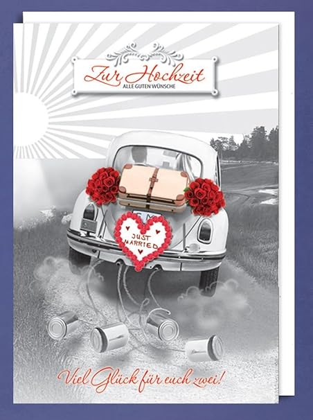 Gigante Di Nozze Di Auguri Vermaehlung Viaggio Di Nozze Amazon It Casa E Cucina