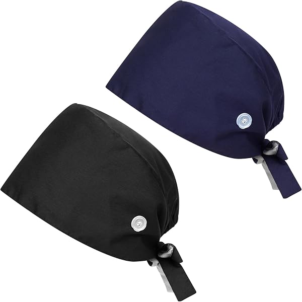 Paisley Print Working Cap With Sweatband - Adjustable Tie Back Hat For Women & Men, One Size Fits Most
