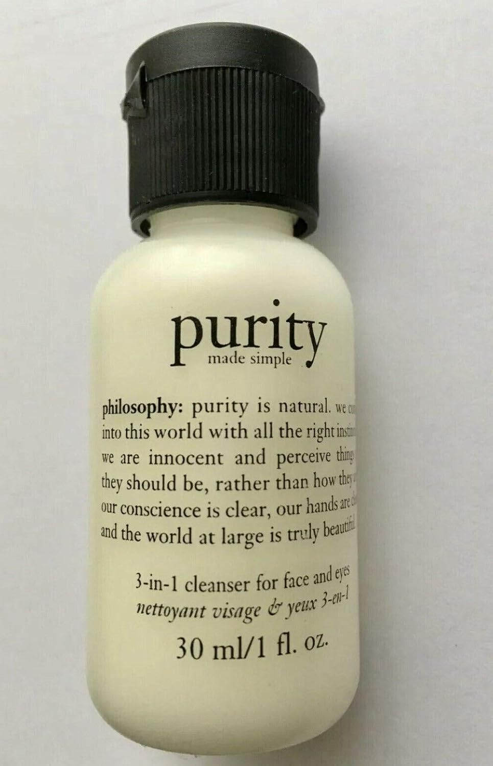 purity 3 in 1 cleanser