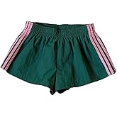 BEAUDRM Women's Striped Shorts Low Rise Basketball Track Shorts Classic Workout Casual Lounge Sweat Short