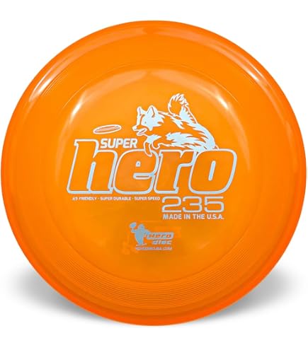 Pet Supplies : Hero Disc USA Hero Air 235 Dog Disc, Outdoor Dog