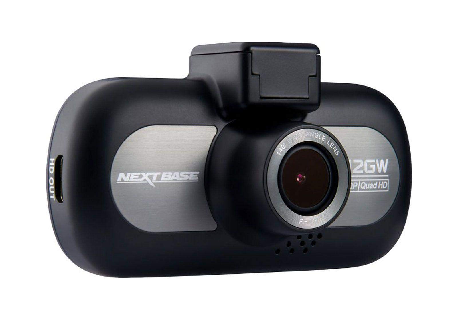 Nextbase 412GW - Full 1440p QUAD HD In-Car Dash Camera DVR - 140° Viewing Angle – WiFi and GPS - Night Vision - Black - Powered Magnetic Mount - Award Winning