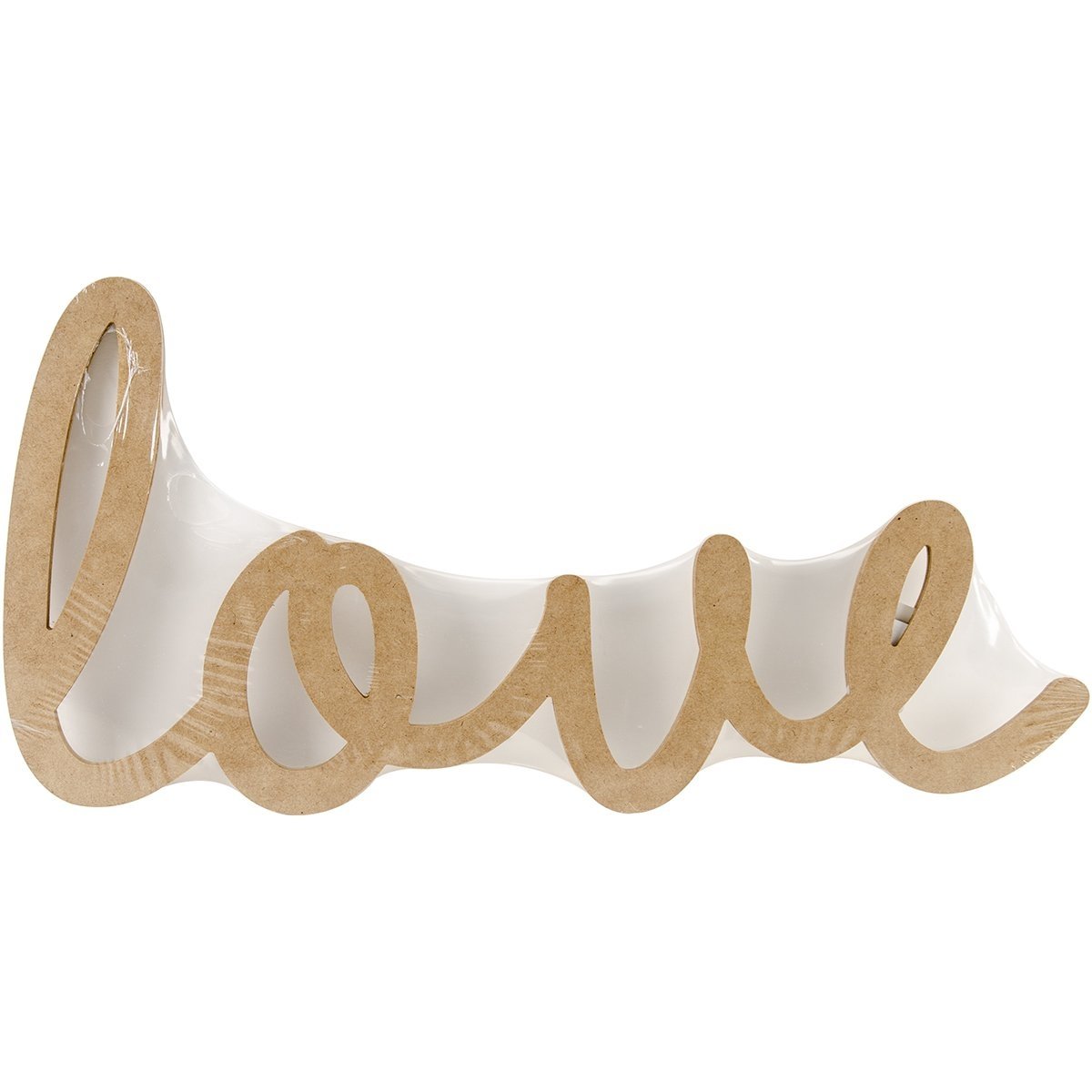 Kaiser Craft 3 mm "Words Love" BTP MDF Craftwood