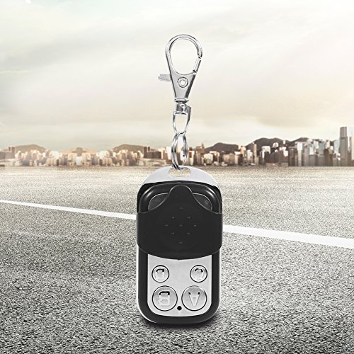 Yosooo Universal Electric Gate Garage Door Remote Control Key Fob Mini Key Chain Door Opener 4-Button Key Chain Transmitter - Thumbnail 5