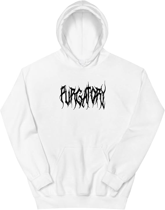 Download Amazon Com Vinnie Hacker Merch Vinnie Hacker Purgatory Logo T Shirt Youth Shirt Kid Shirt Man Shirt Woman Shirt Long Sleeve T Shirt Crewneck Sweatshirt Hoodie White Clothing