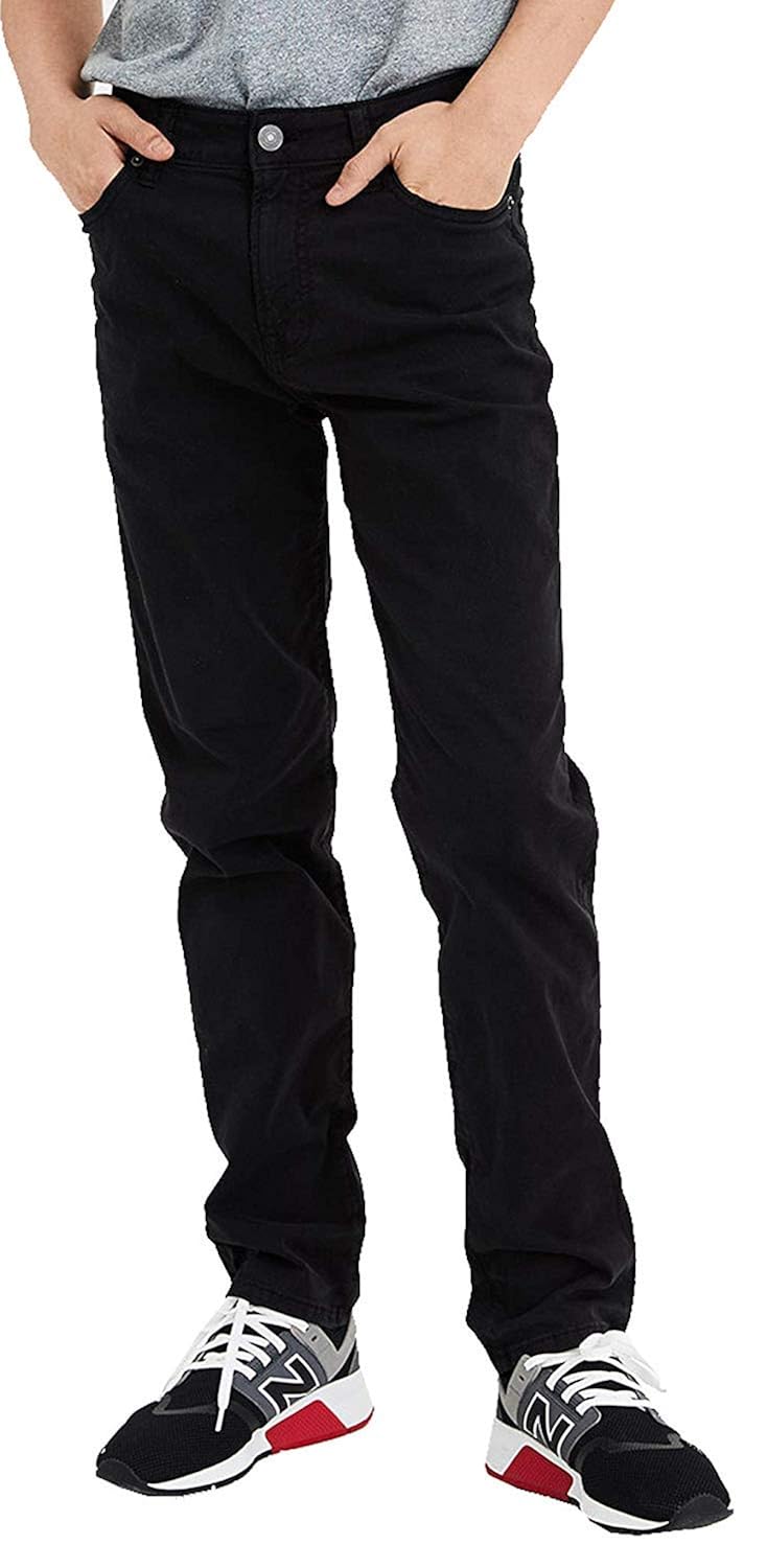 american eagle cargo pants black