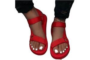 Lausiuoe Womens Sandals With Back Strap Comfortable Hiking Sandals Beach Walking Outdoor Waterproof Strappy Sandals