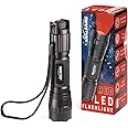 WAYLLSHINE Stepless Dimming Red Light Flashlight, 620nm-630nm High Purity, Adjustable Brightness and Focus for Night Observation, Astronomy, Aviation