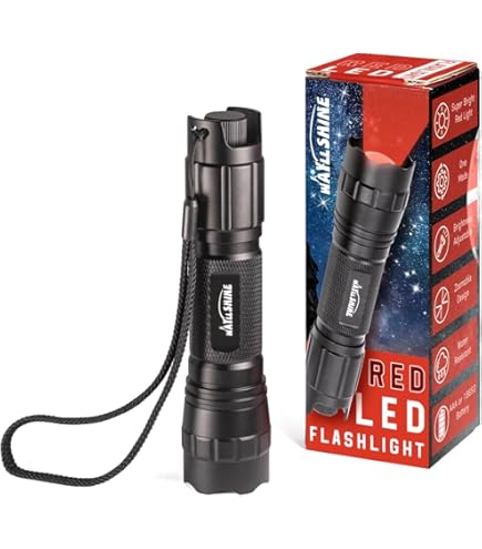 LRI PPRO Proton Pro White/Red, 2-Colors-in-1 LED Flashlight