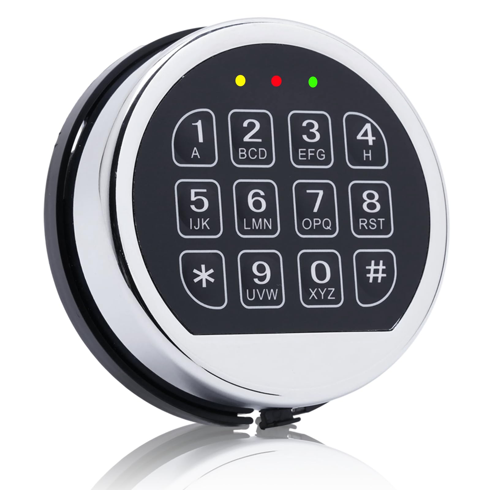 Photo 1 of Safe Lock Replacement with Solenoid Lock, Electronic Chrome Keypad for Home Security and Commercial Office