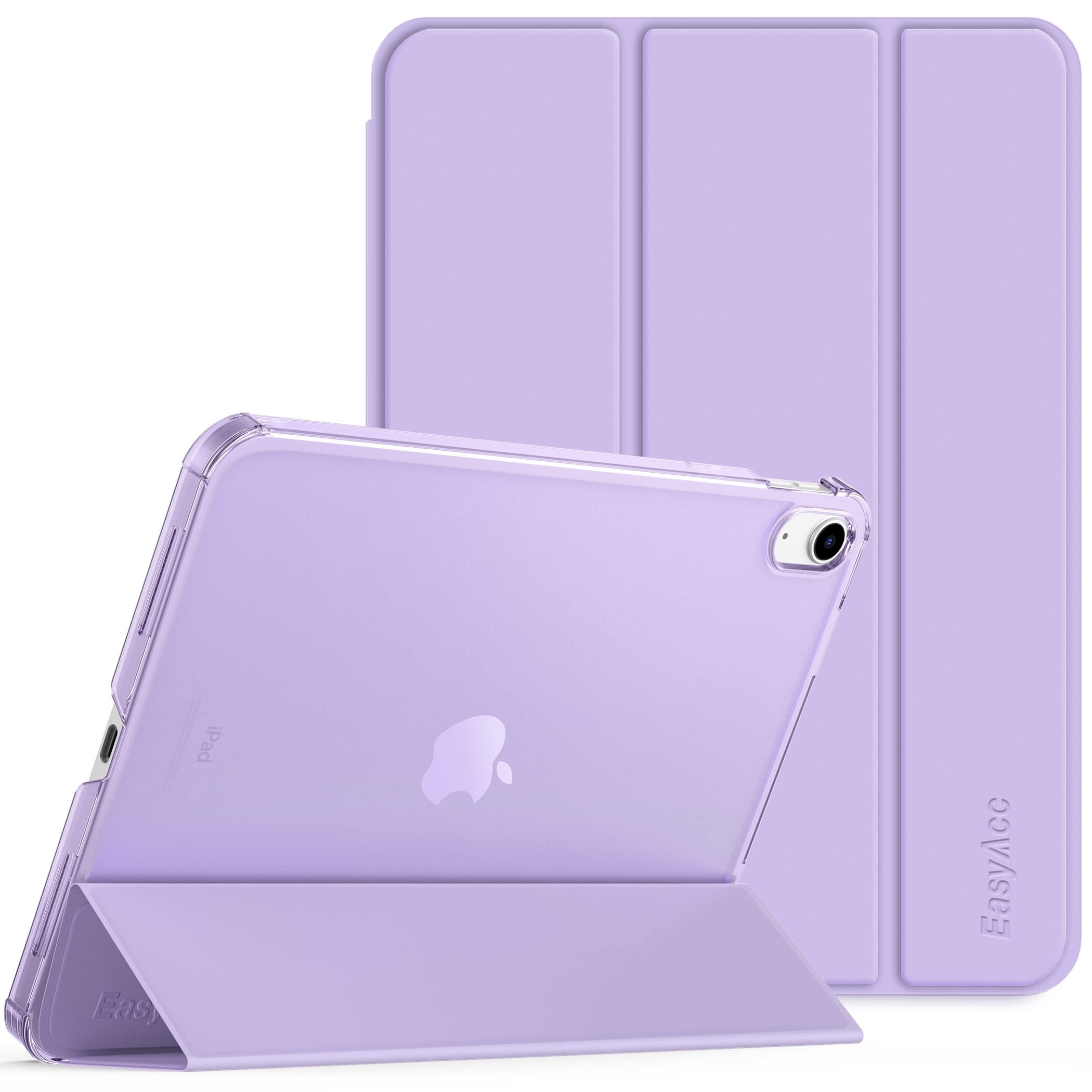 EasyAcc Case for iPad (A16) 11th/10th Generation 2025/2022 11/10.9 inch, Slim Hard Protective Cover for iPad 11/10 Gen, Models A3354/A3355/A3356/A2696/A2757/A2777/A3162, Purple — image 1