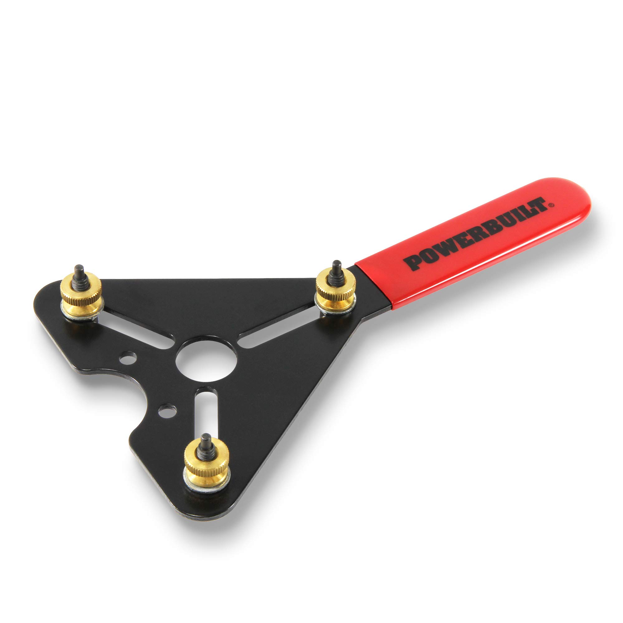 Photo 1 of Powerbuilt AC Clutch Holding Tool, Service Car Air Conditioner Clutch, Adjustable Pin, Non-Slip Grip Handle, Vehicle Repair - 648980