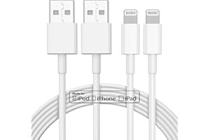 GYUSITY 2pack 10ft iPhone Charger, [Apple MFi Certified] Long iPhone Charger Cord 10 ft, Apple Lightning to USB Cable, 10 Foot Fast Charging Cords for iPhone Charger 14/13/12/11/13 Pro/13 Max/X/XS/XR/XS