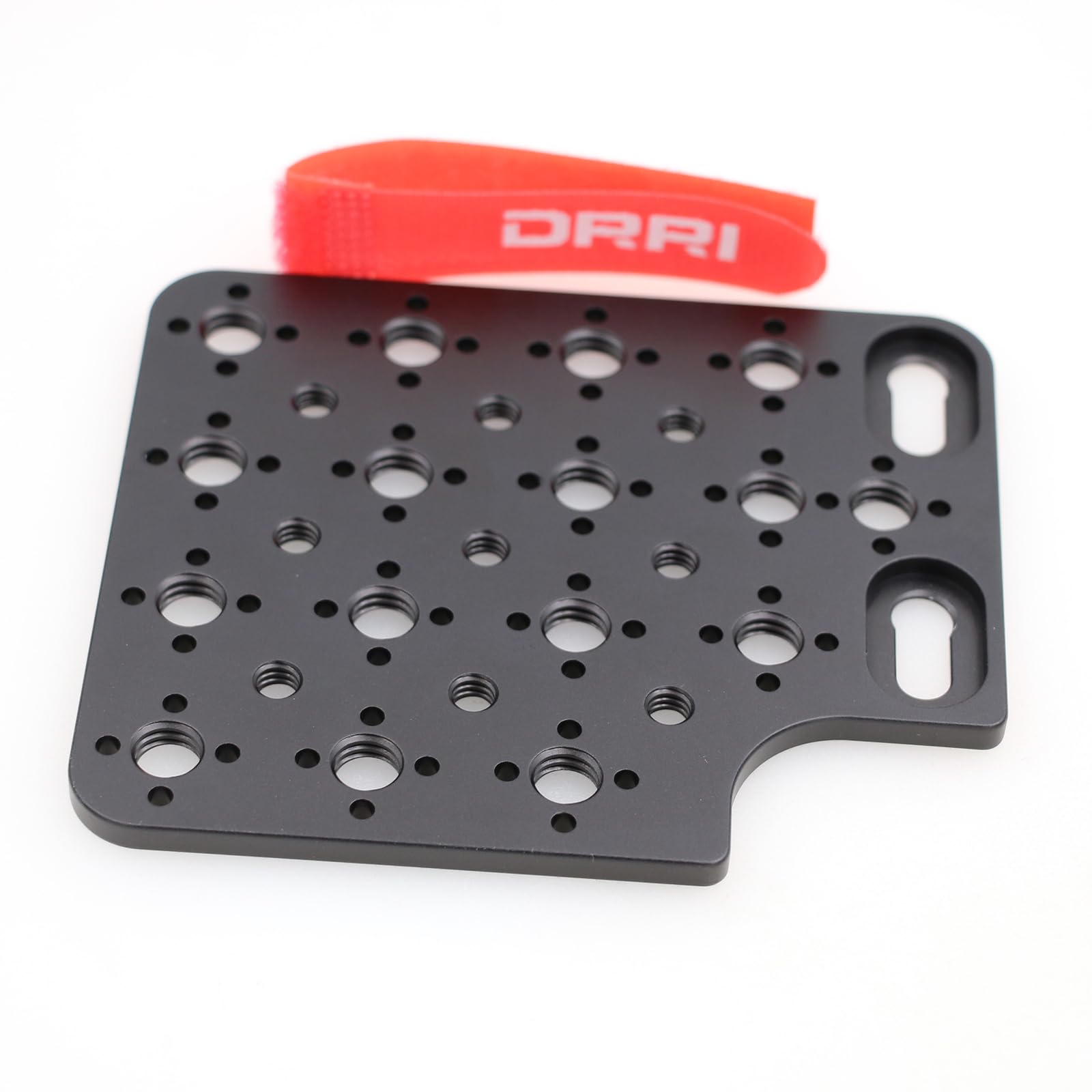 DRRI Universal 3/8" Thread Extension Side Plate for ARRI Mini miniLF XT LF Sony RED Teradex Wireless Transmitter (Side Plate 2)