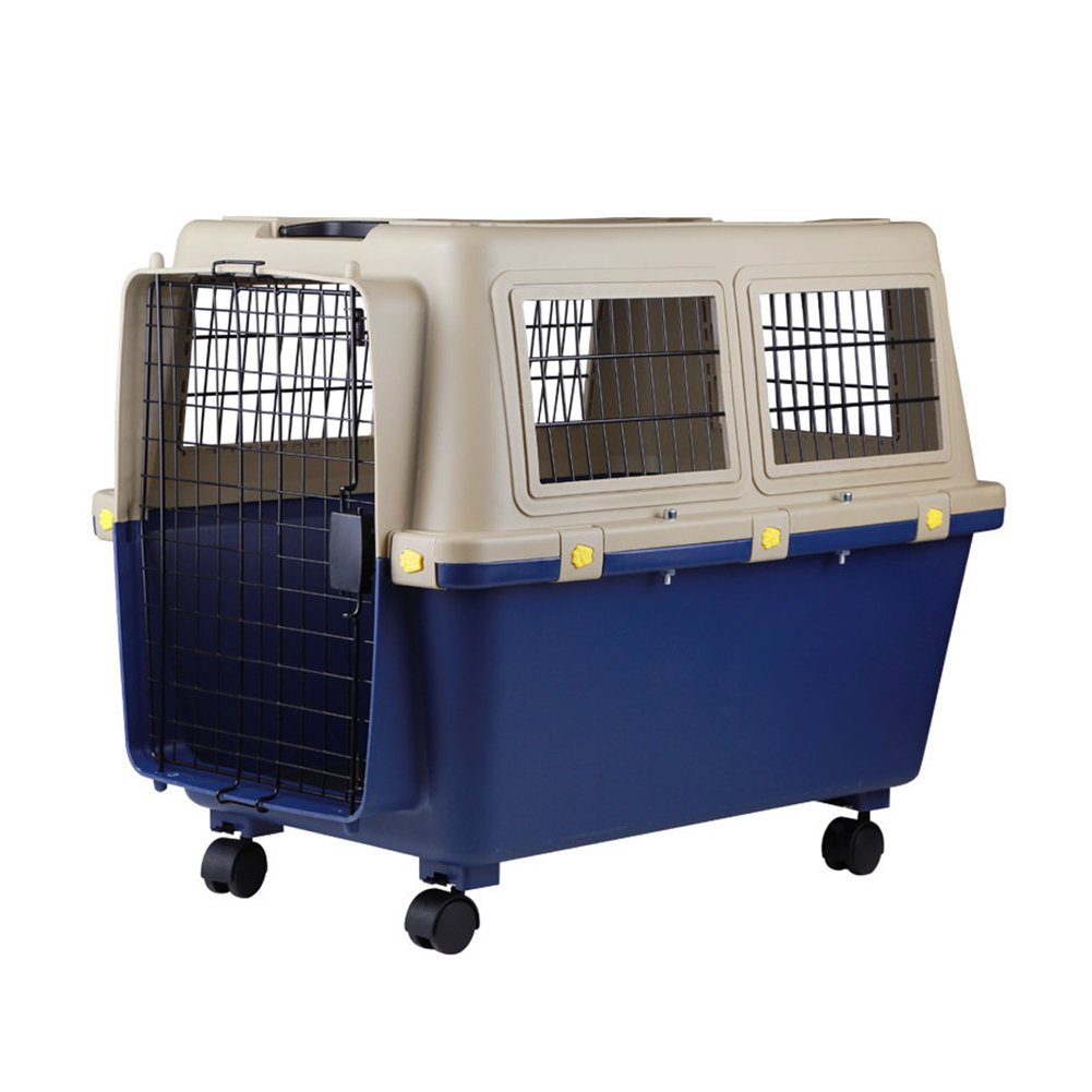 Buy Luxurious Thicken TopLoad Pet Kennel Dogs Carrier Crate with Door Lock & Lockable Universal