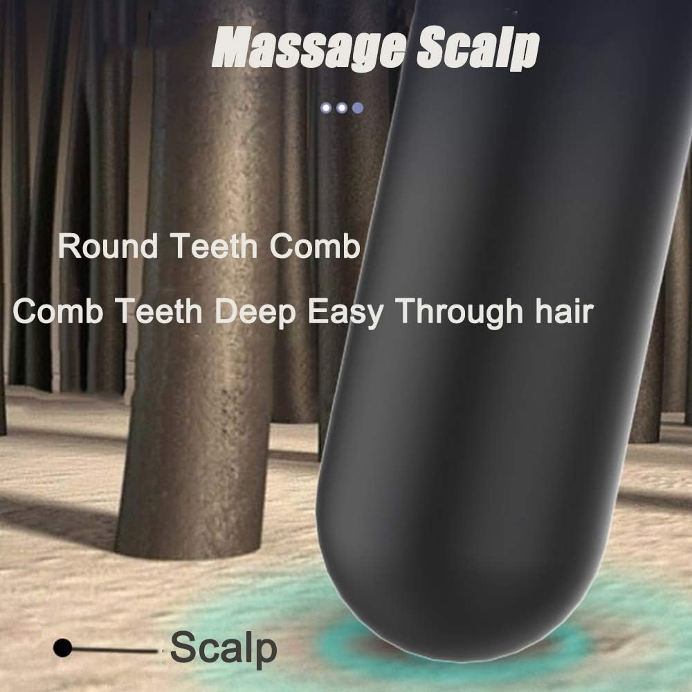Hair Comb Professional Men's Hair Brush Great Styling, Y3, 3 Count (Pack of 1) - Image 3