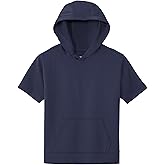 SPORT-TEK Youth Sport-Wick Fleece Short Sleeve Hooded Pullover