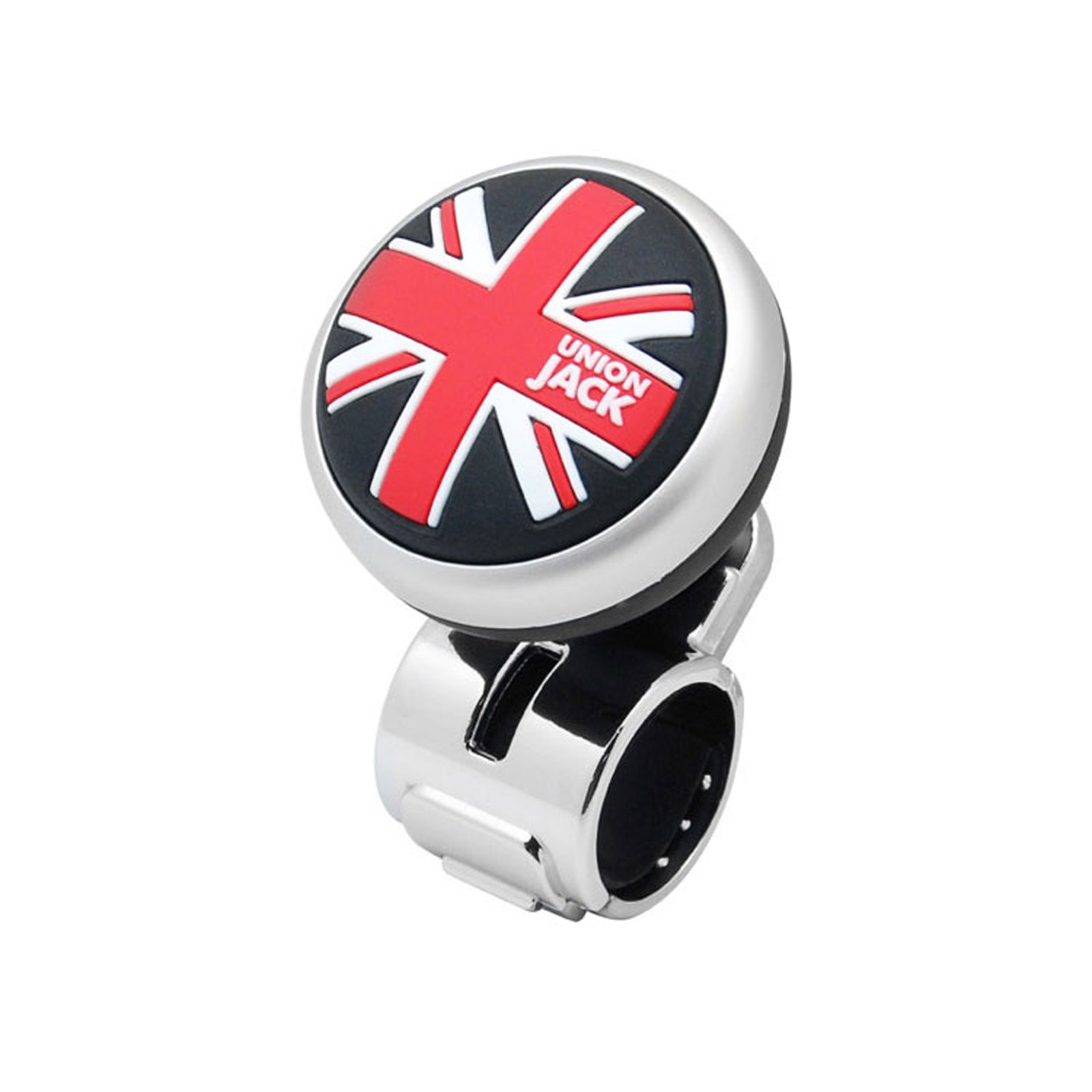 UNION JACK Modern Power Handle Car Steering Wheel Spinner accessory Slim Knob