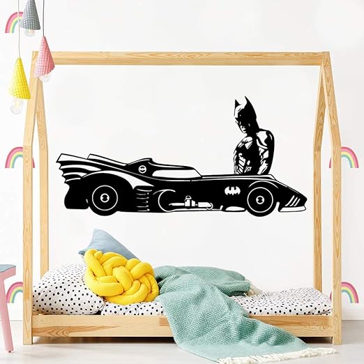 Ajcwhml Coche Deportivo Pegatinas De Pared Arte Moderno Apliques