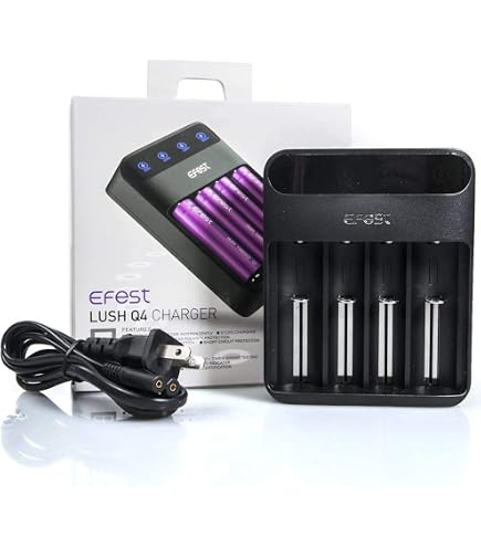 Efest Luc V6 Caricabatterie a 6 Slot - MM SMOKE
