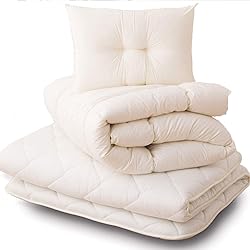 EMOOR Foldable Japanese Futon Mattress Topper