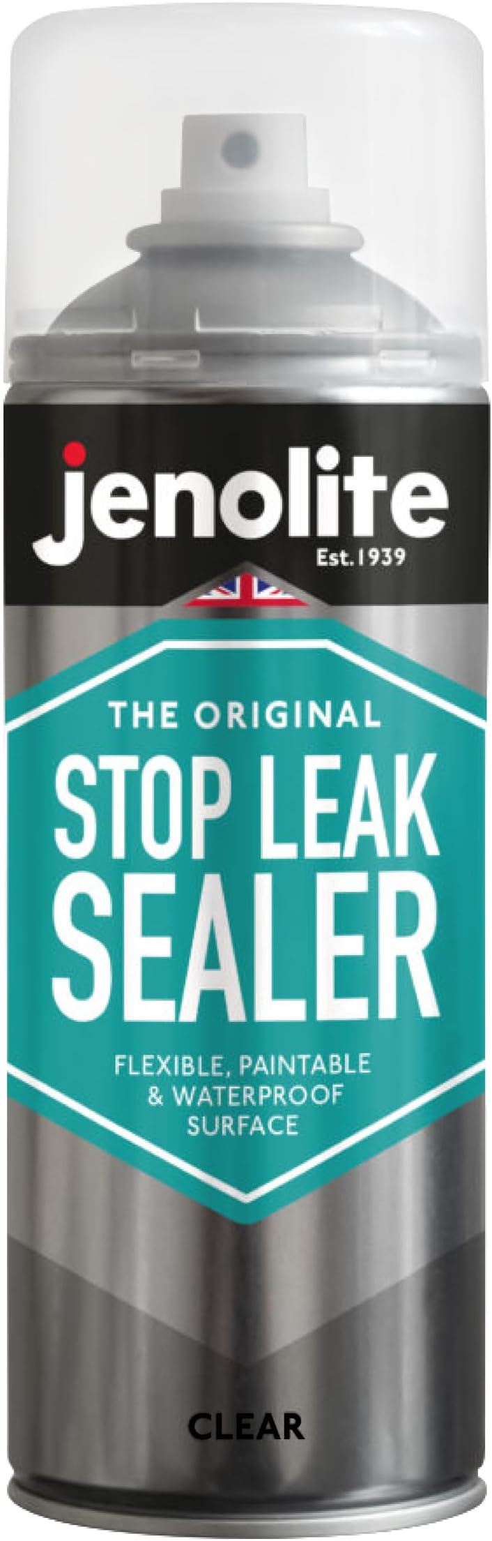 JENOLITE Stop Leak Sealer Spray CLEAR 400ml Gutter & Roof Sealant