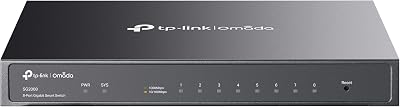 TP-Link JetStream TL-SG2008 8-Port Gigabit Smart Managed L2/L3/L4 QoS IGMP