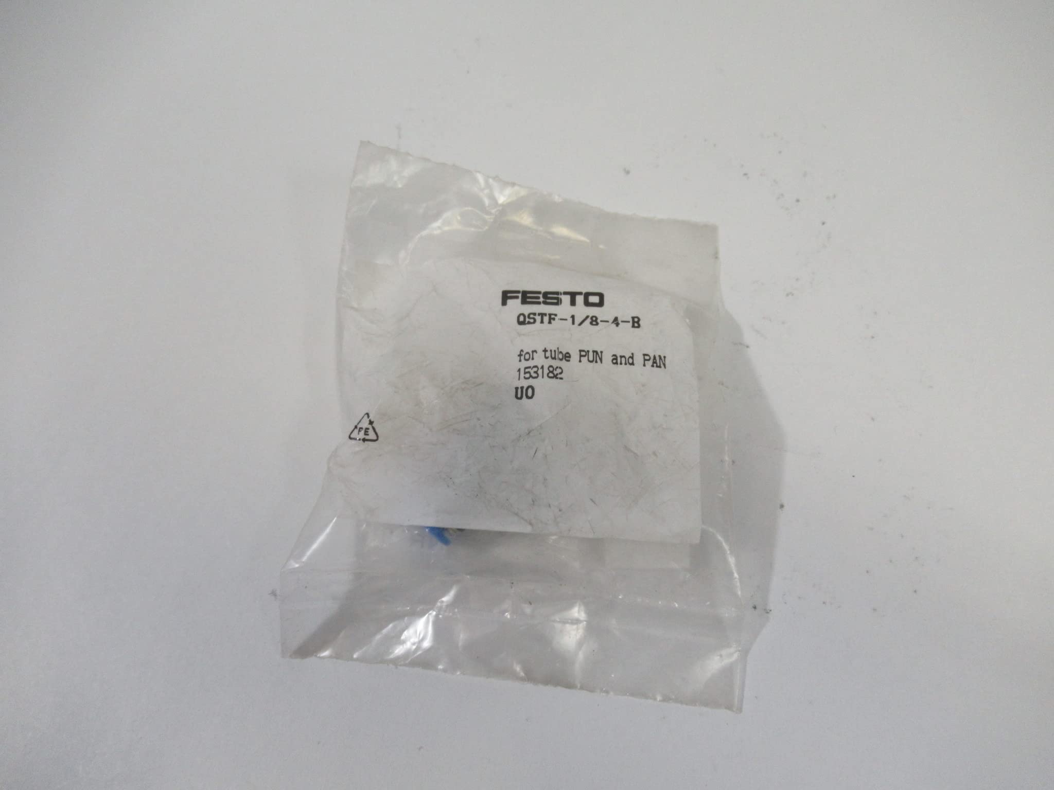 Festo 153182 Model QSTF-1/8-4-B Push-In T-Fitting