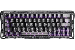 GravaStar Mercury V60 Pro 60% HE Magnetic Gaming Keyboard, True 8kHz Polling Rate, 0.125ms Latency, Dynamic Rapid Trigger, 0.