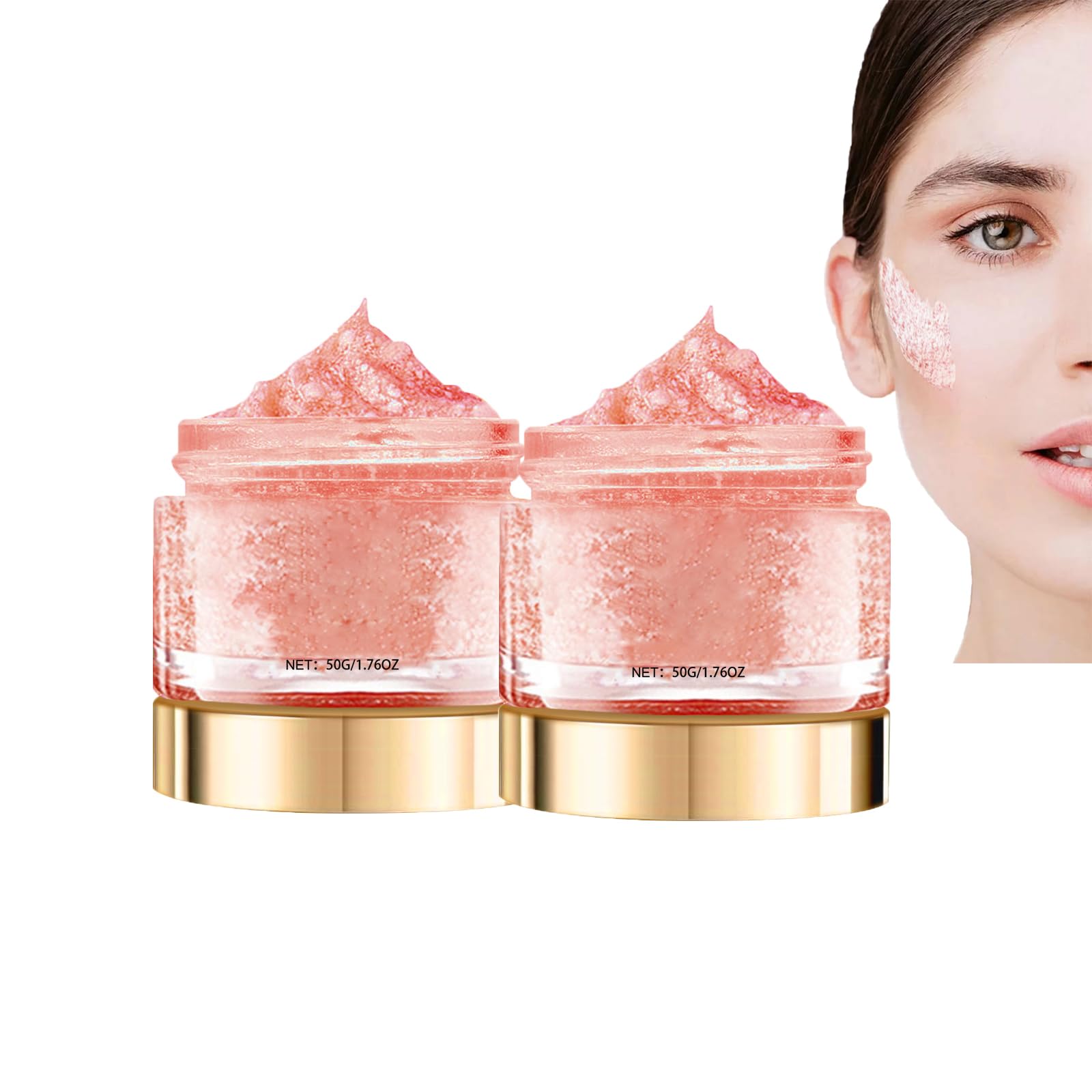 Dyceittdia 2pcs Dragon's Blood Moisturising Cream, Dragon's Blood Cream, Moisturising Cream, Reduce Wrinkles, Brighten Skin Tone, Firm Skin, 2pcs*50g