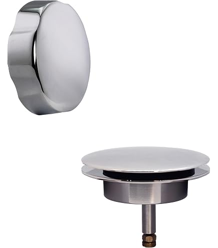 IPS 62082 Push En Lift Stopper & Classic Overflow Plate - Amazon.com