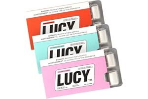 LUCY™ Nicotine Gum 2mg, 30 Count, Wintergreen, Cinnamon, Pomegranate - Canada NPN# 80120060 - NRT Stop Smoking Aid, Reduce Wi