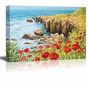 A Coastal Summer Seascape from The Sea and...