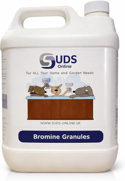 SUDS-ONLINE 1KG Bromine Granules Hot Tub Spa Pool Chemical Sanitiser