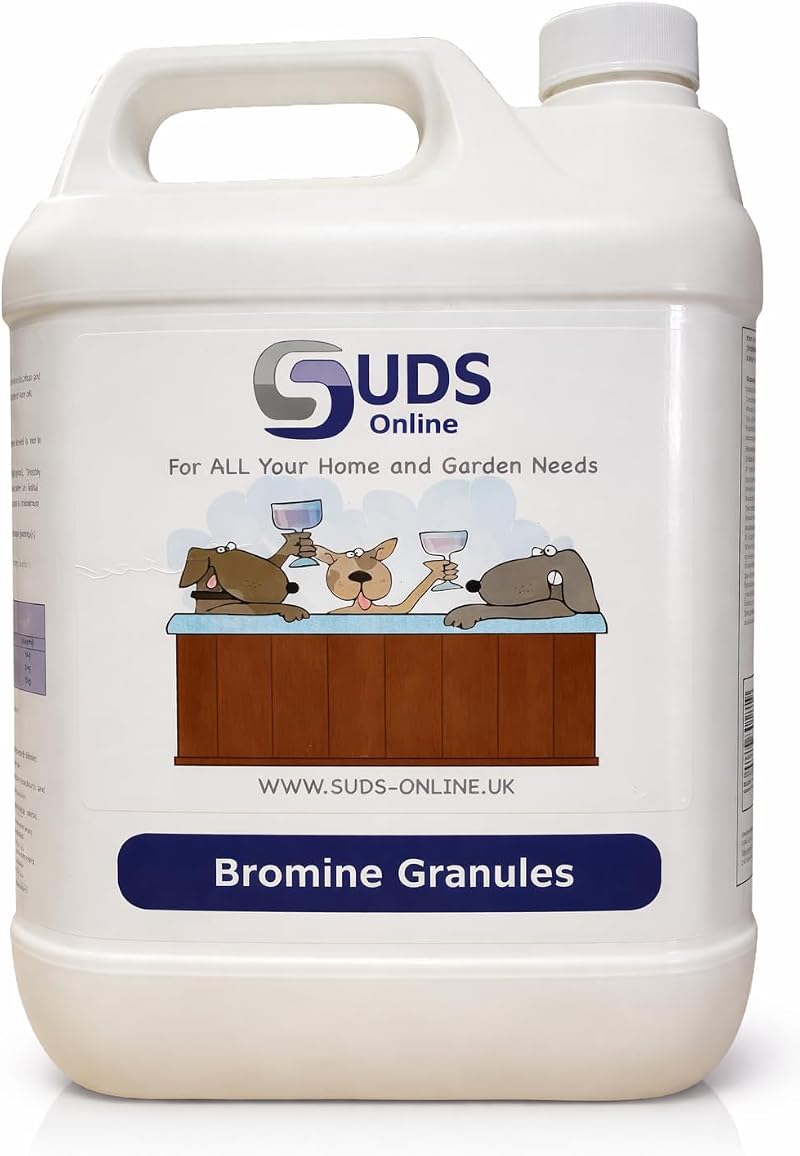 SUDS-ONLINE 1KG Bromine Granules Hot Tub Spa Pool Chemical Sanitiser