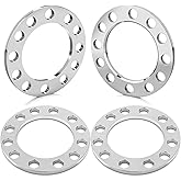 GAsupply 6x5.5 6x135 6x139.7 Universal Wheel Spacers, Fit for Silverado/Suburban/Sierra 1500 Yukon 1500 Tacoma (Only 6 Lug) 4-Runner, 110mm Hub Bore, 4PCS 1/4" 6mm Forged Universal Spacer Adapters