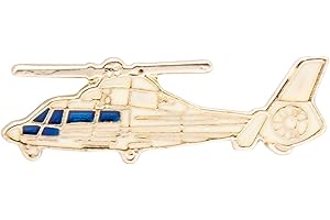 A N KINGPiiN Golden Helicopter Lapel Pin Badge Gift Party Shirt Collar,Costume Pin Accessories for Men Brooch