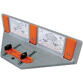 Rockler Cut Crown Molding Jig for Miter Saw w/Adjustable Fence, Easy Fit | Crown Molding Jig &ndash; Safe Precise Miter Cuts &ndash; Crown Cutting Jig &ndash; Adjustable Fence Risers &ndash; Universal Miter Saw Fit
